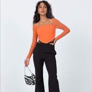 Princess Polly Black Pants Size 4